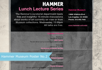 Hammer Museum Poster